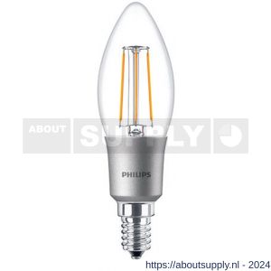 Philips LED kaarslamp Classic LEDcandle 2.7 W-25 W E14 B35 827 dimbaar extra warm wit Phili - Y51270230 - afbeelding 1