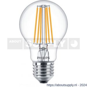 Philips LED gloeidraadlamp Classic LEDbulb 8 W-75 W E27 A60 840 koel wit - Y51270223 - afbeelding 1