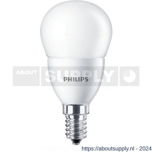 Philips LED kogellamp Corepro LEDluster ND 7 W-60 W E14 827 P48 extra warm wit - Y51270168 - afbeelding 1