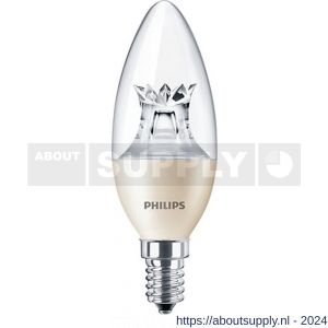 Philips LED kaarslamp Master LEDcandle 4W-25W E14 B38 Cl dimtone extra warm wit - Y51270158 - afbeelding 1