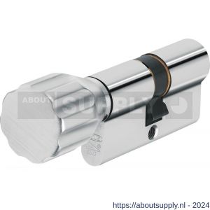 Abus veiligheids profiel knopcilinder dubbel met certificaat KXP2SN 55/K35 - Y21700123 - afbeelding 1