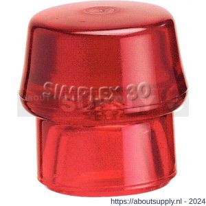 Halder 3206 hamer dop Simplex plastic 50 mm - S40600408 - afbeelding 1