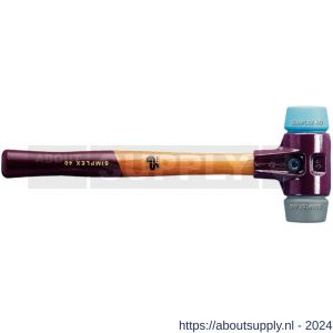 Halder 3013 hamer Simplex TPE-Mid-Soft 30 mm - S40600116 - afbeelding 1