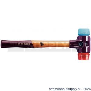 Halder 3016 hamer Simplex TPE-Mid-plastic 60 mm - S40600123 - afbeelding 1