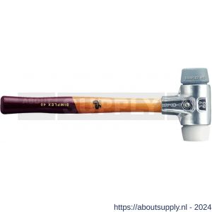 Halder 3137 hamer Simplex aluminium TPE-Mid-Superplastic 30 mm - S40600320 - afbeelding 1