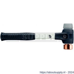 Halder 3734 hamer Simplex fiber steel TPE-Mid-koper 30 mm - S40600356 - afbeelding 1