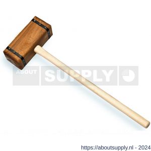 Melkmeisje houten sleg steel 95 cm 330 mm - S19855374 - afbeelding 1