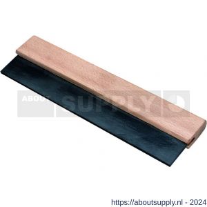 Melkmeisje tegelwasser rubber met houten greep 300 mm - S19855527 - afbeelding 1