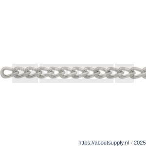 Vormann ketting 2,5 mm vernikkeld rol 10 m - S51000129 - afbeelding 1
