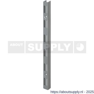 Vormann wandrail 32 mm staal dubbel 2000 mm grijs - S51000121 - afbeelding 1