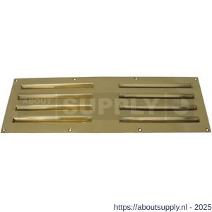 S&B 275300.4 tegenplaat voor schuifrooster 270300 360x120 mm messing gepolijst - S40615227 - afbeelding 1