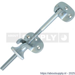 S&B 325000.1 stuurhuisdaktrekker 154 mm met tegenplaat en moer messing gerold - S40615180 - afbeelding 1