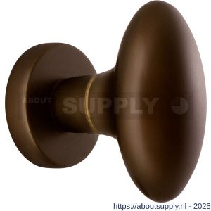Mandelli1953 744 deurknop op rozet imperial brons - S21013661 - afbeelding 1