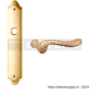Mandelli1953 1020R BB56 Lord deurkruk gatdeel rechtswijzend op langschild BB56 messing gepolijst-mat messing - S21015645 - afbeelding 1