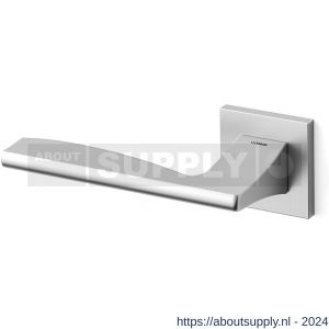 Mandelli1953 1031L Link deurkruk gatdeel op rozet 50x50x6 mm linkswijzend mat chroom - S21009613 - afbeelding 1