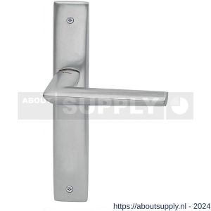 Mandelli1953 1080 Isi deurkruk op langschild 240x40 mm blind mat chroom - S21014324 - afbeelding 1