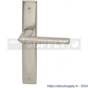 Mandelli1953 1080 WC63/8 Isi deurkruk op langschild 240x40 mm WC63/8 mat nikkel - S21015001 - afbeelding 1
