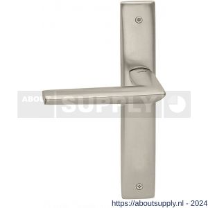 Mandelli1953 1080L BB56 Isi deurkruk gatdeel linkswijzend op langschild 240x40 mm BB56 mat nikkel - S21016336 - afbeelding 1