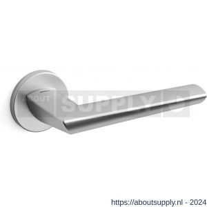 Mandelli1953 1081R Isi deurkruk gatdeel op rozet 51x6 mm rechtswijzend mat chroom - S21009636 - afbeelding 1