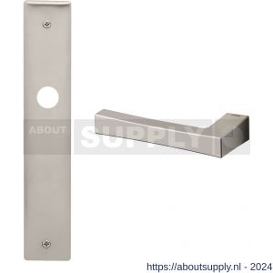 Mandelli1953 1160L Telis deurkruk gatdeel linkswijzend op langschild 240x40 mm blind mat nikkel - S21016419 - afbeelding 1