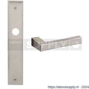 Mandelli1953 1160R Telis deurkruk gatdeel rechtswijzend op langschild 240x40 mm blind mat nikkel - S21016426 - afbeelding 1