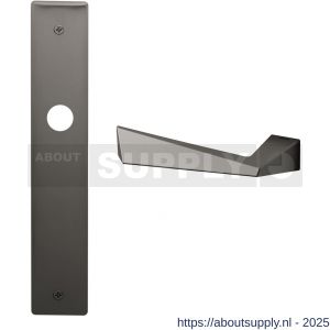 Mandelli1953 1250L PC85 Piramid deurkruk gatdeel linkswijzend op langschild 240x40 mm PC85 grafiet - S21015726 - afbeelding 1