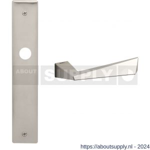 Mandelli1953 1250R PC55 Piramid deurkruk gatdeel rechtswijzend op langschild 240x40 mm PC55 mat nikkel - S21016415 - afbeelding 1