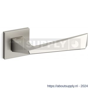 Mandelli1953 1251 Piramid deurkruk op rozet 50x50x6 mm nikkel - S21009062 - afbeelding 1