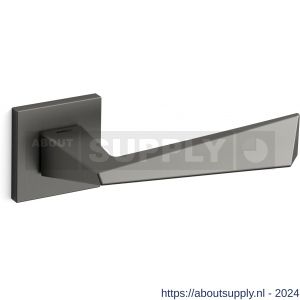 Mandelli1953 1251L Piramid deurkruk gatdeel op rozet 50x50x6 mm linkswijzend grafiet - S21009680 - afbeelding 1