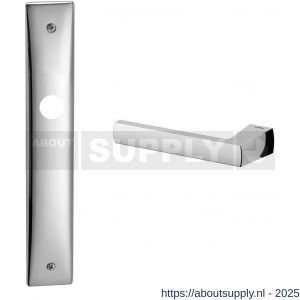 Mandelli1953 1290L blind Fan deurkruk gatdeel op langschild 240x40 mm blind linkswijzend chroom - S21015862 - afbeelding 1