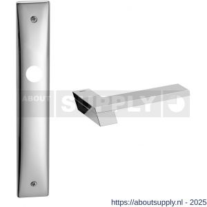 Mandelli1953 1370R BB72 Jet deurkruk gatdeel op langschild 240x40 mm BB72 rechtswijzend chroom - S21015885 - afbeelding 1
