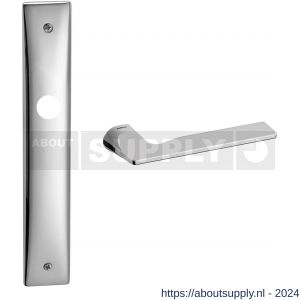 Mandelli1953 1460 Kiri deurkruk op langschild 240x40 mm blind chroom - S21014225 - afbeelding 1