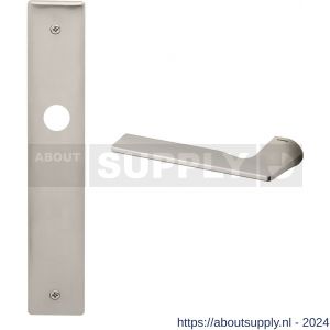 Mandelli1953 1460L PC72 Kiri deurkruk gatdeel linkswijzend op langschild 240x40 mm PC72 nikkel - S21016353 - afbeelding 1