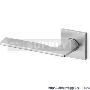Mandelli1953 1461L Kiri deurkruk gatdeel op rozet 50x50x6 mm linkswijzend mat chroom - S21009712 - afbeelding 1