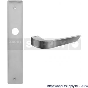 Mandelli1953 1500 Nuria deurkruk op langschild 240x40 mm blind mat chroom - S21014367 - afbeelding 1