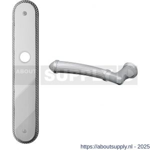 Mandelli1953 1510L BB56 Aurora deurkruk gatdeel op langschild 259x48 mm BB56 linkswijzend chroom - S21015849 - afbeelding 1