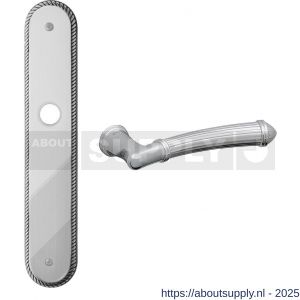 Mandelli1953 1510R PC72 Aurora deurkruk gatdeel op langschild 259x48 mm PC72 rechtswijzend chroom - S21015859 - afbeelding 1