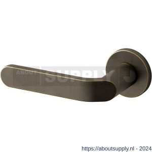 Mandelli1953 1611L Callas deurkruk gatdeel op rozet 51x6 mm linkswijzend imperial brons - S21009746 - afbeelding 1