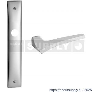 Mandelli1953 1630R BB56 Astrid deurkruk gatdeel op langschild 240x40 mm BB56 rechtswijzend chroom - S21015842 - afbeelding 1