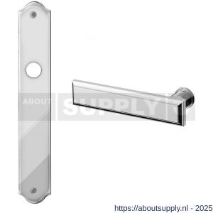 Mandelli1953 1740L PC92 Kuki deurkruk gatdeel op langschild PC92 linkswijzend chroom - S21015910 - afbeelding 1