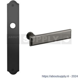 Mandelli1953 1740R BB56 Kuki deurkruk gatdeel rechtswijzend op langschild 282x48 mm BB56 grafiet - S21015687 - afbeelding 1