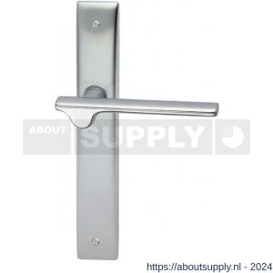 Mandelli1953 3190R PC92 Ara deurkruk gatdeel rechtswijzend op langschild 240x40 mm PC92 mat chroom-chroom - S21015777 - afbeelding 1