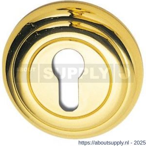 Mandelli1953 651/BY cilinderrozet messing gepolijst - S21011303 - afbeelding 1