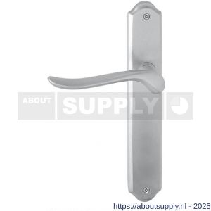 Mandelli1953 690L PC72 Rondo deurkruk gatdeel op langschild 260x47 mm PC72 linkswijzend mat chroom - S21013582 - afbeelding 1