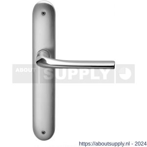 Mandelli1953 720 Filo deurkruk op langschild 238x40 mm blind mat chroom-chrome - S21014089 - afbeelding 1