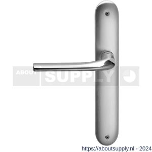 Mandelli1953 720L Filo deurkruk gatdeel linkswijzend op langschild 238x40 mm blind mat chroom-chrome - S21015763 - afbeelding 1