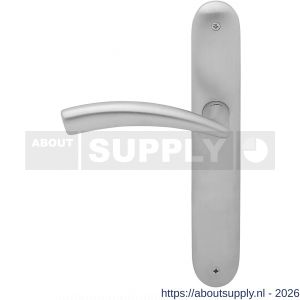 Mandelli1953 770L blind Nadir deurkruk gatdeel op langschild 238x40 mm blind linkswijzend mat chroom - S21016099 - afbeelding 1