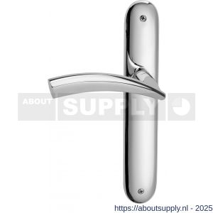 Mandelli1953 770L PC72 Nadir deurkruk gatdeel op langschild 238x40 mm PC72 linkswijzend chroom - S21015950 - afbeelding 1