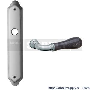 Mandelli1953 8010R BB56 Naxos deurkruk gatdeel rechtswijzend op langschild BB56 chroom - S21019737 - afbeelding 1