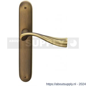 Mandelli1953 990 BB56 River deurkruk op langschild 238x40 mm BB56 mat brons - S21013705 - afbeelding 1